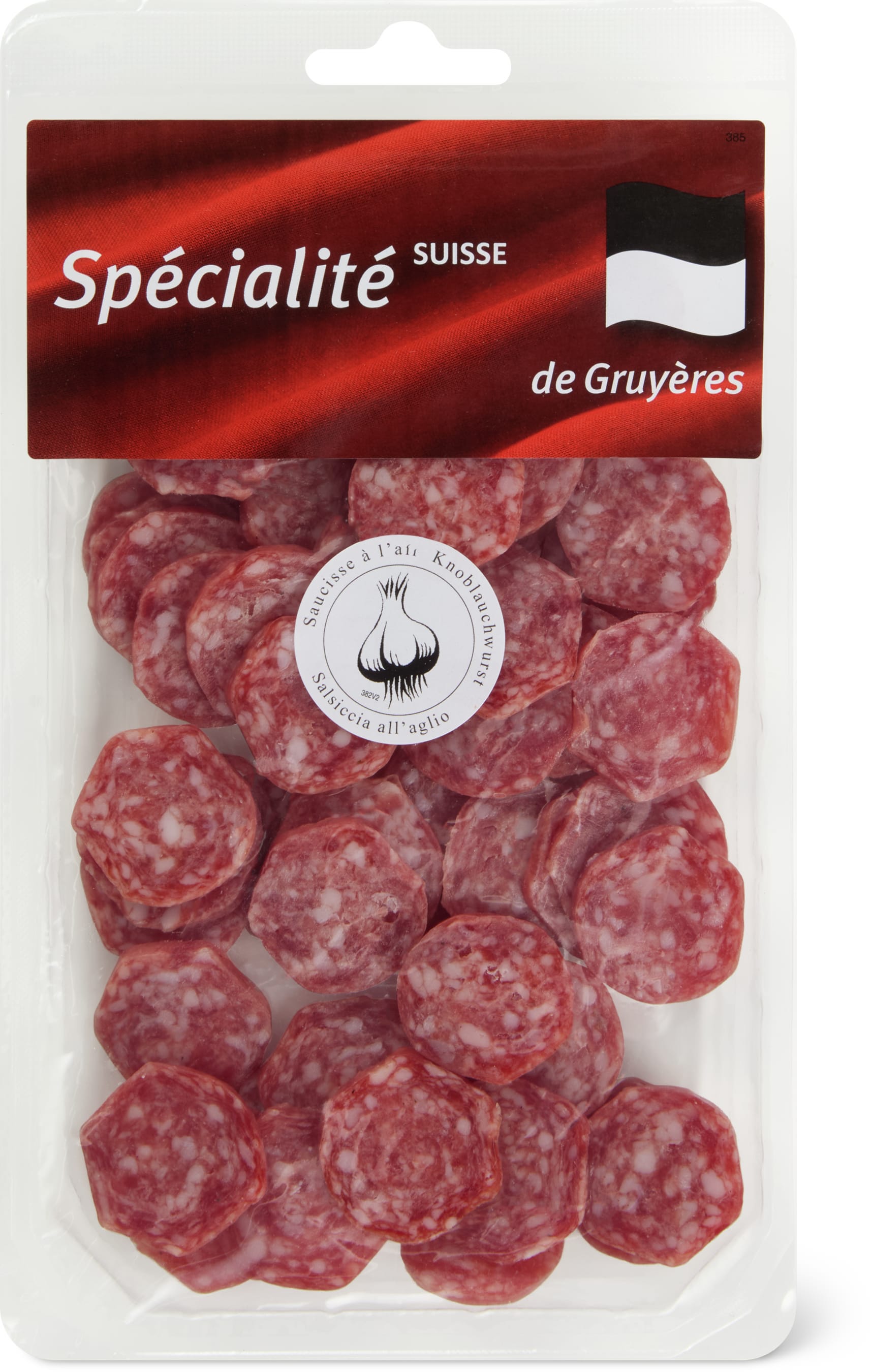 Greyerzer Knoblauchwurst